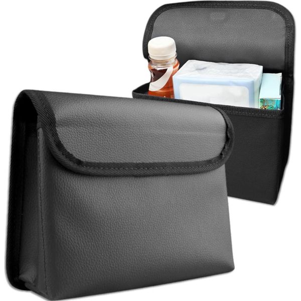 Edibazzar | Organizzatore Universale, Nero, Compatto Per Auto Con Serratura-image