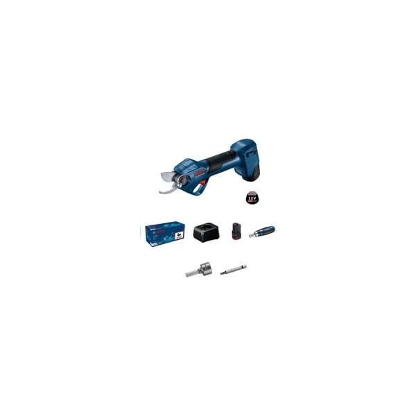 Akku-Gartenschere Ggp 12V-25 Professional, 12Volt Blau/Schwarz, 2X Li-Ionen Akku 3,0Ah-image