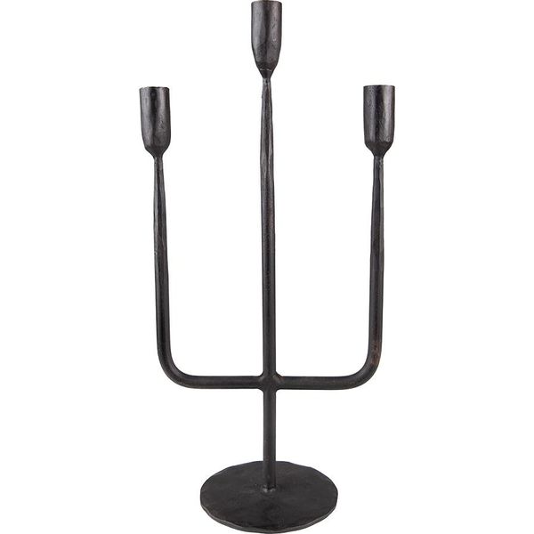 Candeliere Clayre & Eef 43 Cm Ferro Nero-image