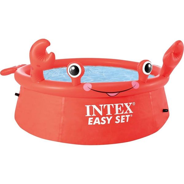 Intex Happy Crab Piscina Gonfiabile Per Bambini Easy Set 183X51 Cm-image