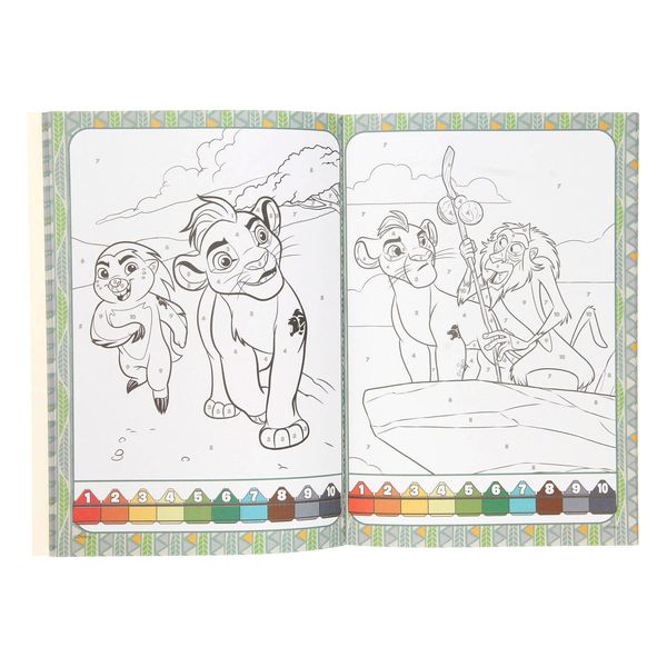Libro Specials Nederland Bv Colori Per Numero - Re Leone-image