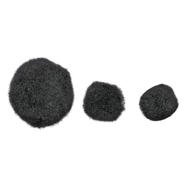 Aree Di Colore - Pom Poms Nero, 100...-image