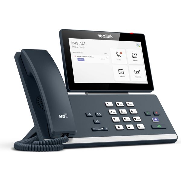 Yealink MP58 Microsoft Teams Edition, Telefono Ip, Grigio, Portatile Con Cavo, Da Tavolo/Banco, Android, Microsoft Teams-image