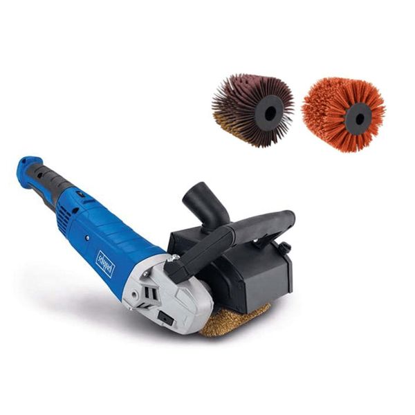 Scheppach Mrs 1300, Levigatrice A Spazzole, Levigatrice Per Ristrutturazioni, Motore 1300 W, 4,9 Kg, Blu-image
