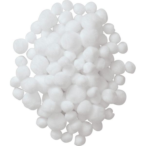 Aree Di Colore - Pom Poms White, 100...-image