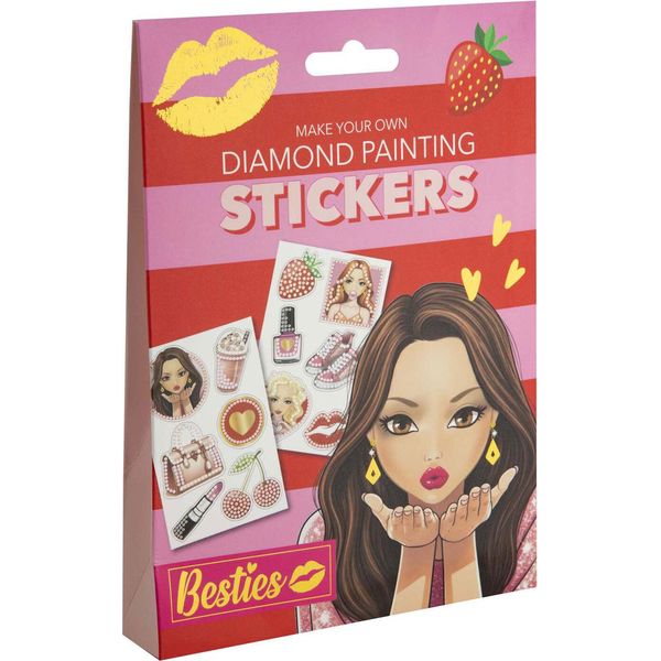 Creative Craft Group Besties Adesivi Per Pittura Con Diamanti, 12 Pezzi.-image