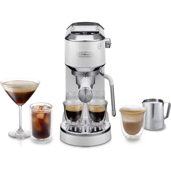 Macchina Portafiltro Delonghi EC890.WI Dedica Duo-image