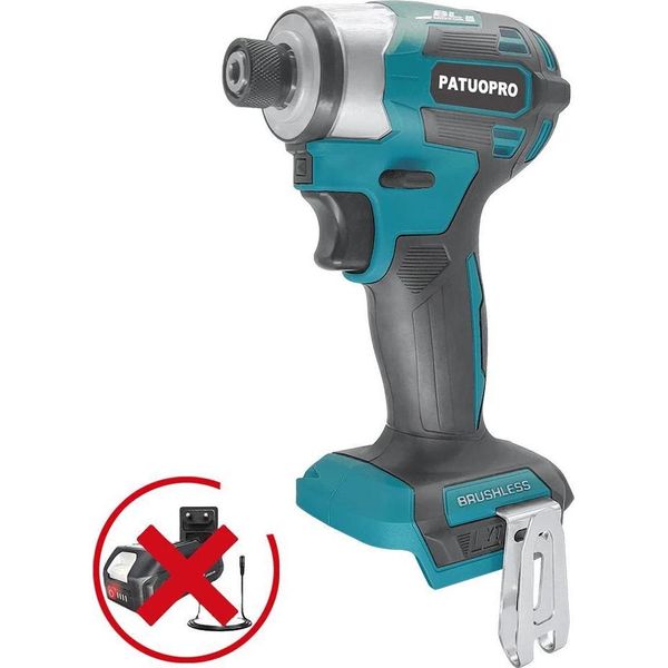 Avvitatore A Batteria, Motore Brushless, Coppia Elevata, Senza Batteria, Ue-image