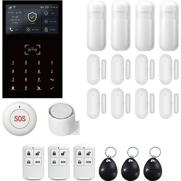 Sistema Di Allarme, Connettività Wireless, Compatibilità Smart Home, 2G Gsm Kit E, Spina Ue-image