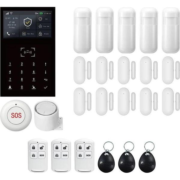 Sistema Di Allarme, Connettività Wireless, Integrazione Smart Home, Kit Wlan 4G F, Spina Ue-image