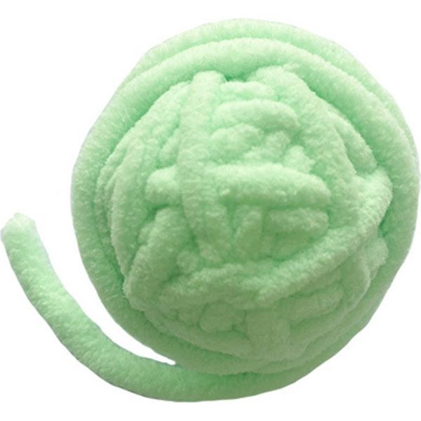 Giocattolo Per Gatti A Forma Di Palla Di Filato, Divertente E Interattivo, Resistente Ai Morsi, Con Campana Per Gatti, Gattini E Cuccioli, Verde Verde-image