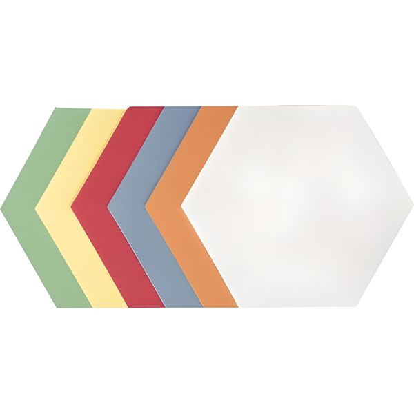 Franken UMZH171999 Cartoncino Di Presentazione - Nido D'ape, 190 X 165 Mm, Assortito, 250 Pezzi-image