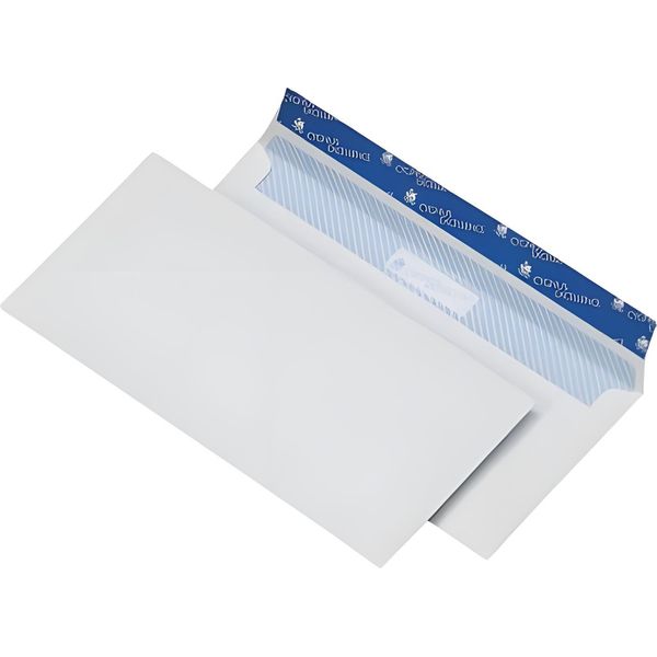 Cygnus Excellence 30005442 Busta Dl, Adesiva, Bianca, Offset 100G, 500 Pezzi-image