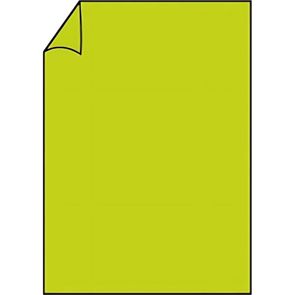 RöSsler Papier 220726522 Coloretti Carta Da Lettere - A4, 165G, 10 Fogli, Verde Chiaro-image