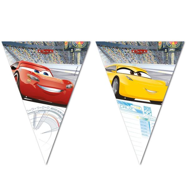Procos 87805 - Bandiera Auto, Con 9 Bandiere, Decorazione Da Appendere-image