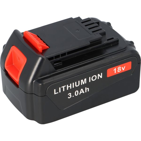 Batteria Di Ricambio Da 18 V Per Black & Decker – 3000 Mah Li-Ion Power-image