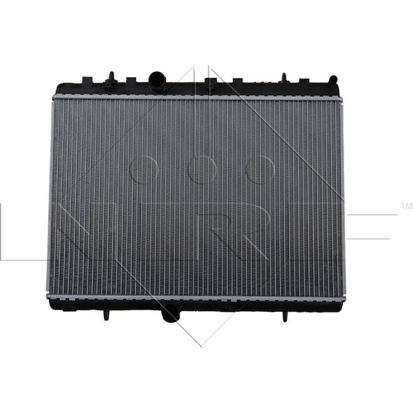 Radiatore Motore Raffreddamento Alette Saldate 538 - 380 Mm Alluminio Nrf Per Peugeot 208 E Altri-image
