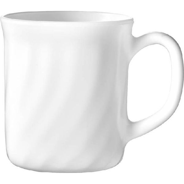 6X Esmeyer 441-012 Arcoroc Tazza Da Caffè Trianon, 0,29 L, Bianco-image