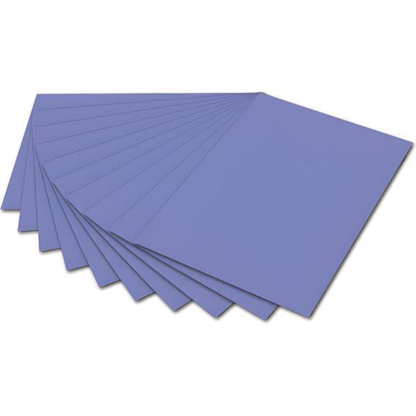 Cartoncino Fotografico Folia 300G/M², 50X70Cm, 10 Fogli, Blu Violetto-image