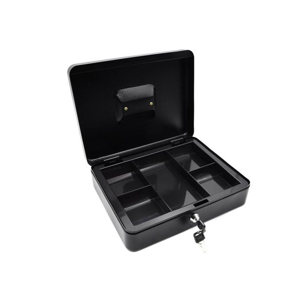 Geko Salvadanaio Portatile Con Raccoglitore In Plastica 300X240X90Mm, 2 Chiavi G10903-image