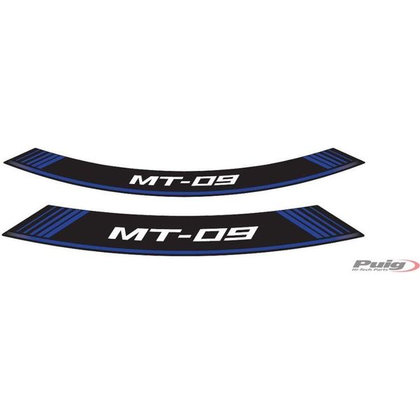 Puig 9135A Strisce Per Cerchi Speciali Per Yamaha MT-09 Blu-image