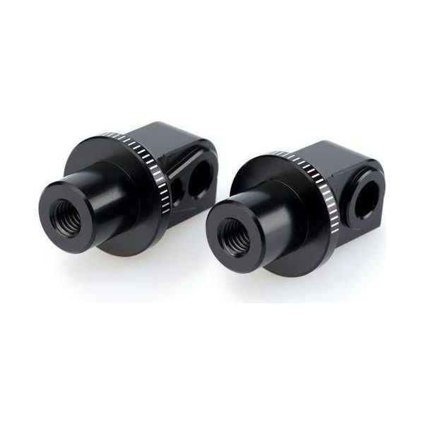 Puig 9963N Pedane Vintage Per Suzuki GSX-S125 Nero-image