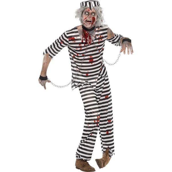 Bristol Novelty - Costume Da "Galeotto"" - Ragazzi BN4419 (S) (Nero/Bianco)"-image