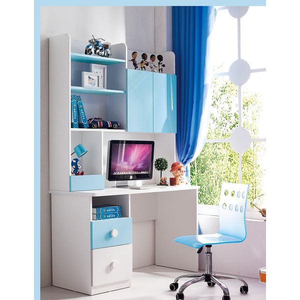 Scrivania Bianco Set Di Mobili Per Ufficio Set Completo Di Mobili Per Ufficio Scaffale Cassettiera Armadio-image