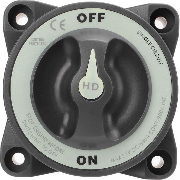 600A Master Battery Power Cut Sezionatore Isolatore Singolo Circuito A Off IP66 Wasgerforte 3 Boe Per Barche Rv-image