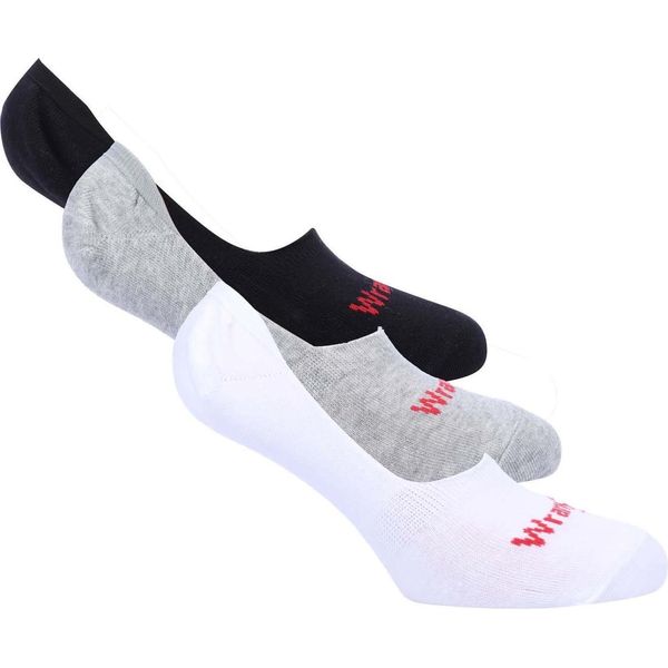 Wrangler - Calze Antinfortunistiche Per Uomo/Donna Unisex (Confezione Da 3) GT6255 (43 Eu - 45,5 Eu) (Nero/Bianco/Grigio)-image