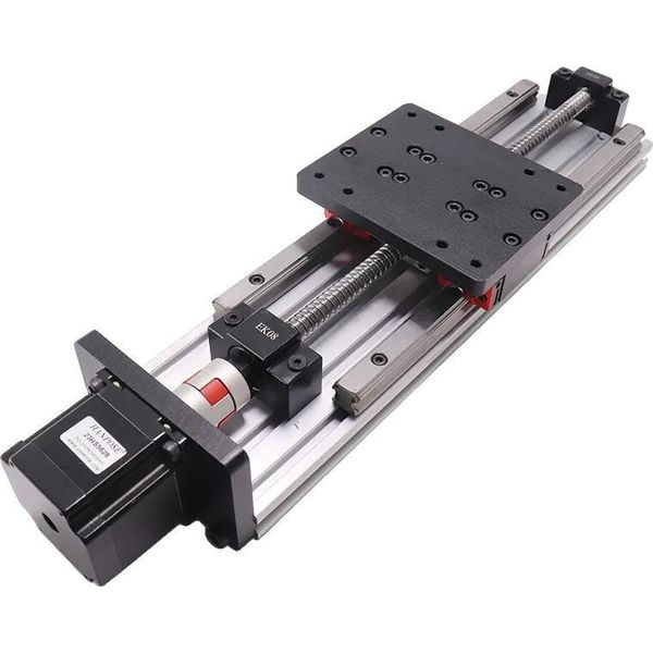 Modulo Lineare A Vite A Sfere, Guide Lineari Hiwin, Motore Passo-Passo NEMA23, 4 Pezzi 6,0 20 V, Corsa Effettiva 500-image