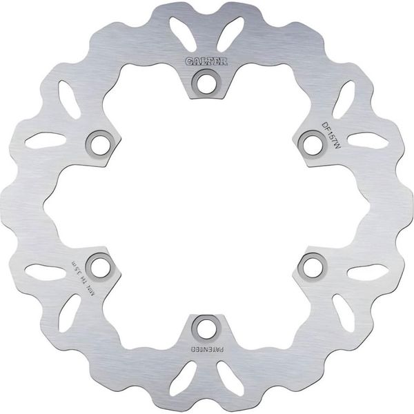 Disco Freno Galfer DF157W Wave® Rigido Posteriore 230X4Mm Per Kawasaki Kle Klr Tengai 500 / 650 Ccm Anno 1988 - 2007-image