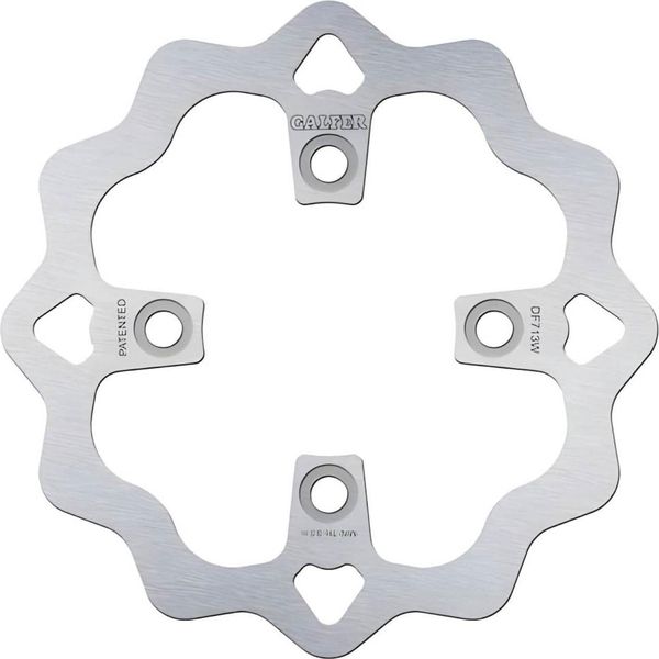 Disco Freno Galfer DF713W Wave® Rigido Posteriore 187X4Mm Per Honda Trx Ex X Sportrax Fourtrax Recon Sporttrax 250 / 300 Cc-image