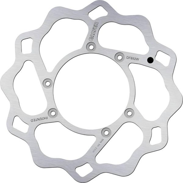 Disco Freno Galfer DF892W Wave® Rigido Anteriore 260X4Mm Per Peugeot Xps Supermoto 50 Ccm-image