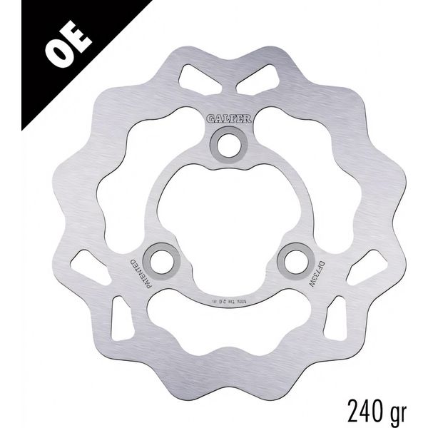 Set Di Dischi Freno Galfer 2X DF733W Wave® Rigido Anteriore 160X3.1Mm Per Suzuki Lt R Quadracer LT-R 450 / 500 Ccm-image