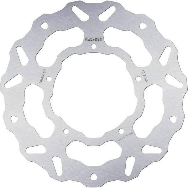 Disco Freno Galfer DF373W Wave® Rigido Anteriore 300X5Mm (2 Necessari) Per Kawasaki Vn Classic Abs Voyager 1700 Ccm Anno 2009 - 2012-image