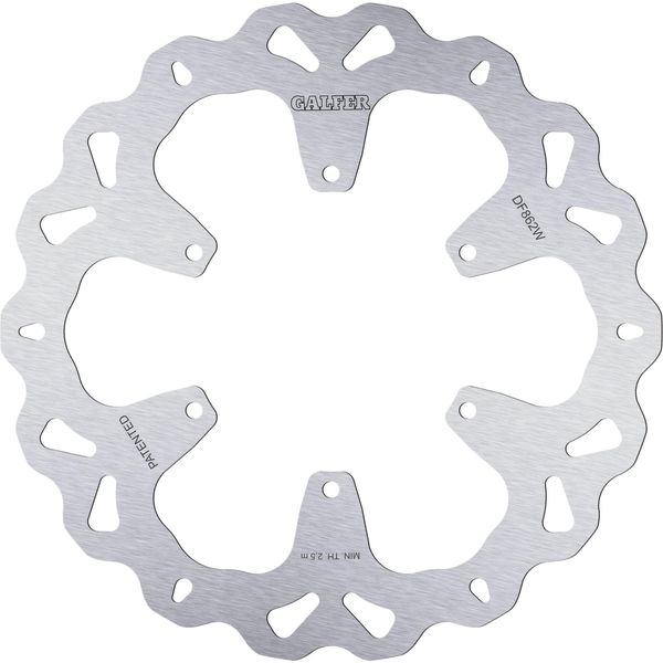 Disco Freno Galfer DF862W Wave® Rigido Anteriore 260X3Mm Per Benelli Bx Motard Enduro 449 / 505 Ccm Anno 2008 - 2011-image