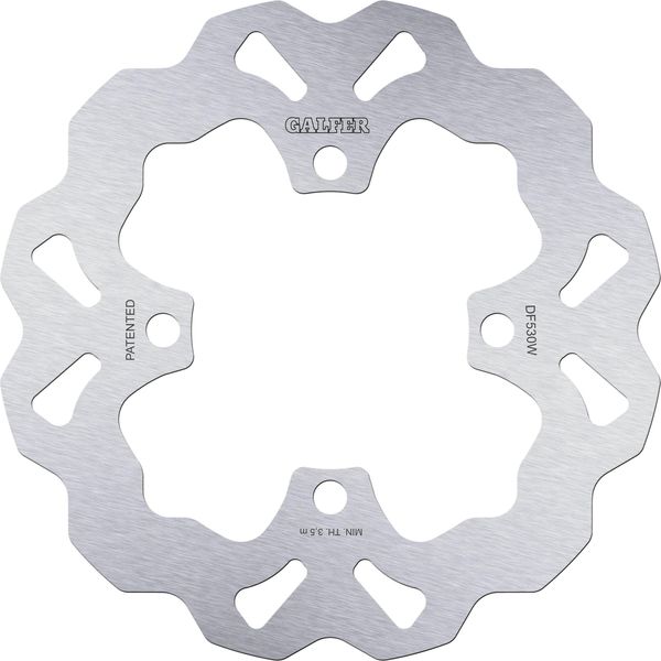 Disco Freno Galfer DF530W Wave® Rigido Posteriore 203X4Mm Per Yamaha Exciter Ccm 135 Ccm-image