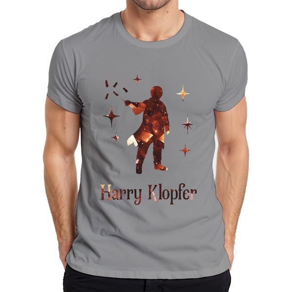 Maglietta Da Uomo Harry Thumper Funny Wizard Wand Magic Gift Fantasy, Grigio, S-image