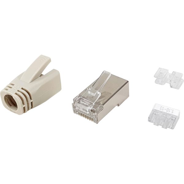 Equip 121182 Equip Connettore RJ45 Cat6A Set Di 100 Utp Schermati-image