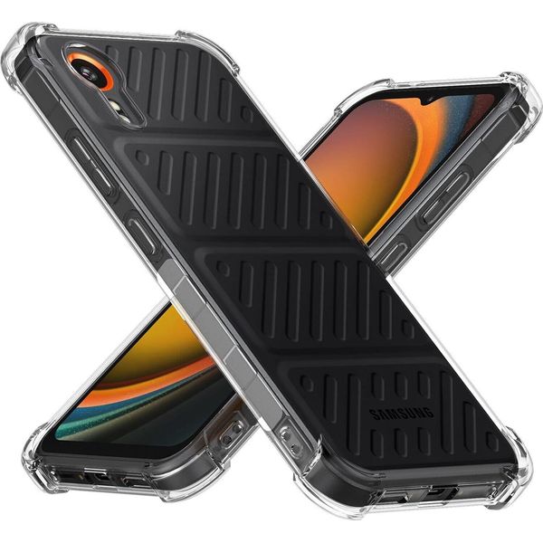 Custodia Per Samsung Galaxy Xcover 7 Custodia Morbida E Trasparente Per Telefoni Cellulari Con Angoli Rinforzati, Copertura Protettiva Per Paraurti-image