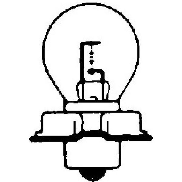 Lampadina Per Fari Hert 6V 15W (P26S)-image