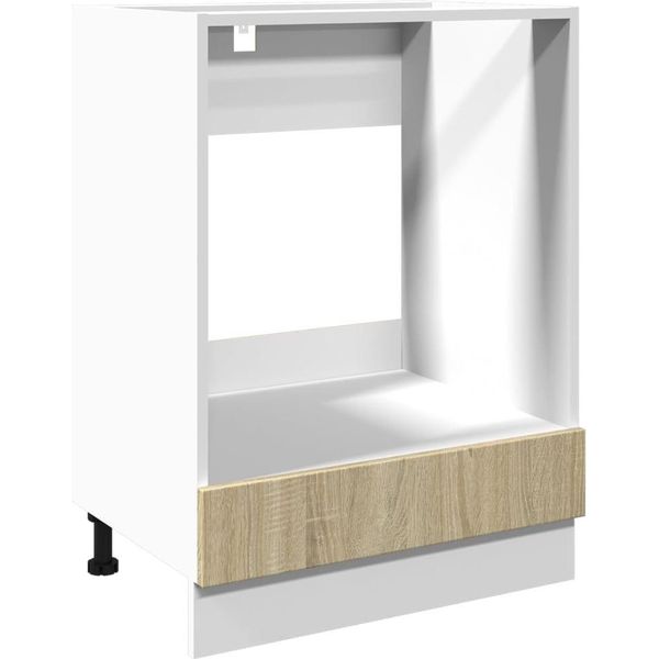 Vidaxl Armadio Cucina Sonoma Rovere 60X46X81,5 Cm Materiale Legno-image