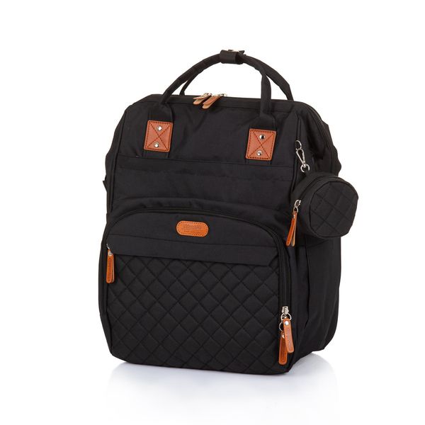 Chipolino Zaino/Borsa Fasciatoio Con Spazio Aggiuntivo Nero Ossidiana-image