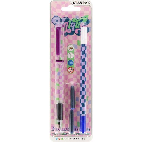 Penna Stilografica Con 2 Ricariche E Remover Per L'inchiostro Unique-image