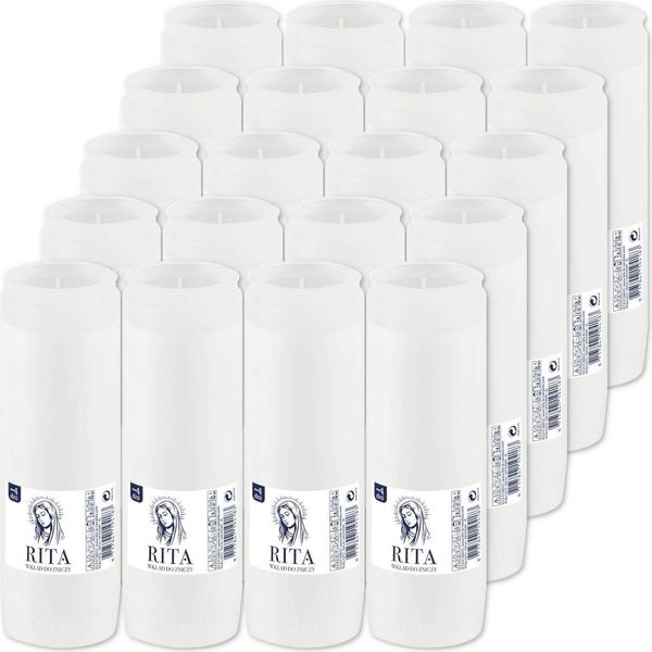 Inserti Per Candele Di Paraffina Bolsius Rita 4D ~4 Giorni 20 Pezzi-image