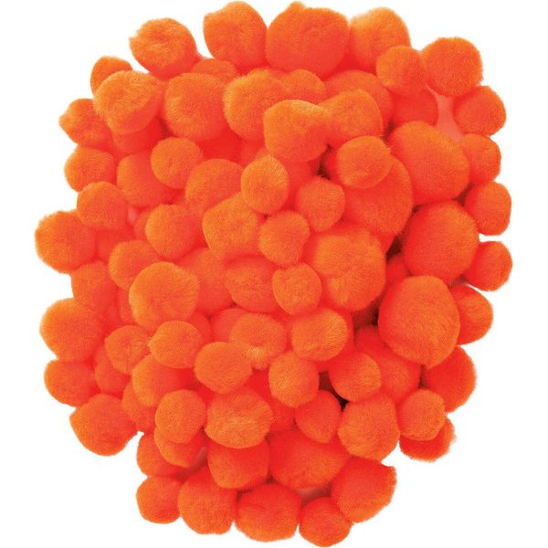 FäRben - Pom Poms Oranje, 100..-image
