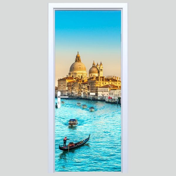 Adesivo Per Porte In Tessuto Venice River 295PD-image