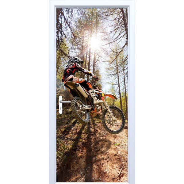 Motocross Jumps 754PD Adesivo Per Porte In Tessuto-image