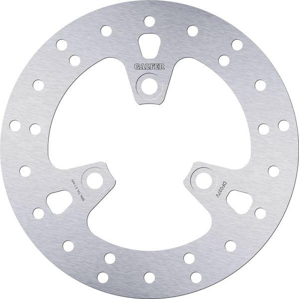Disco Freno Galfer DF037V Round Rigido Posteriore 190X3.6Mm Per Mbk Nitro Naked, Yamaha Aerox 4 Aprilia Area 51 R Cat 50 / 100 Ccm-image